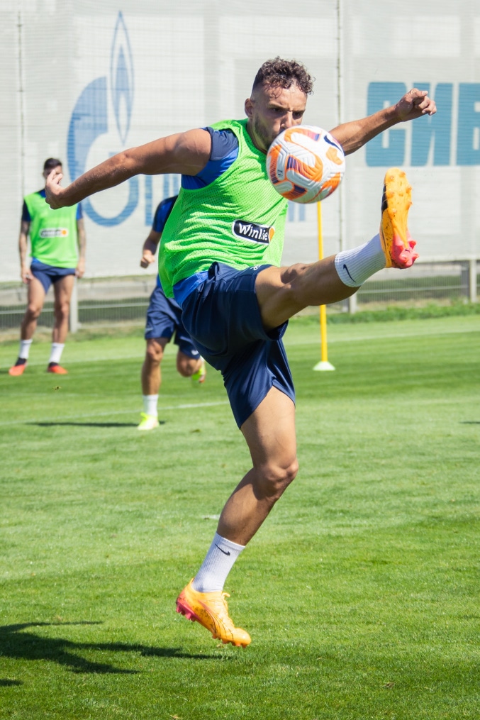 Летние «Газпром» — тренировочные сборы: 28 июня, утренняя тренировка.