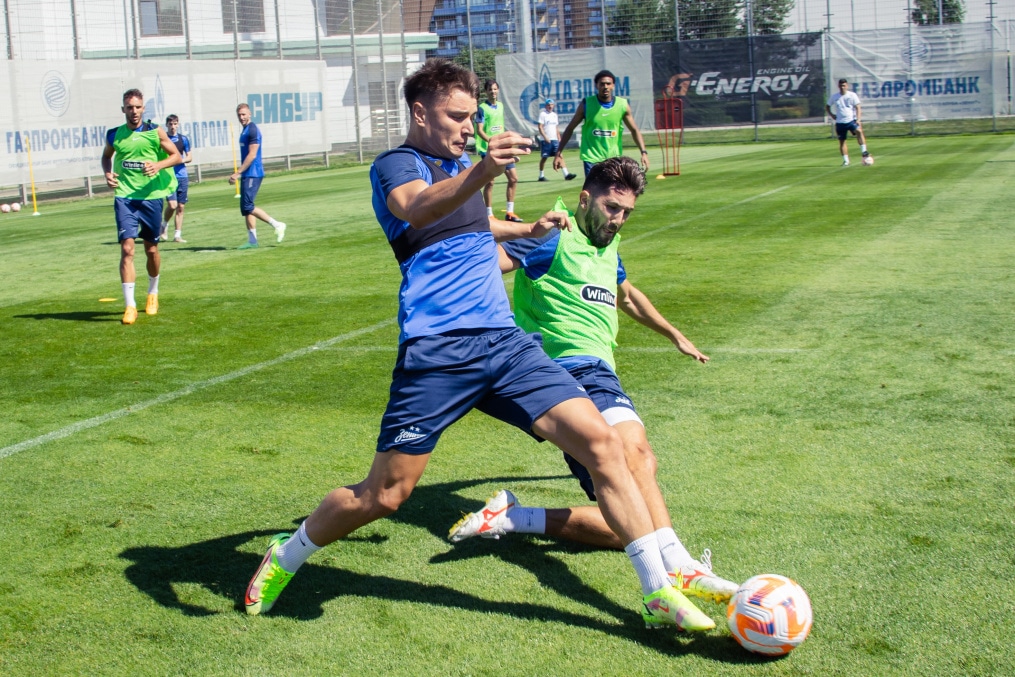 Летние «Газпром» — тренировочные сборы: 28 июня, утренняя тренировка.
