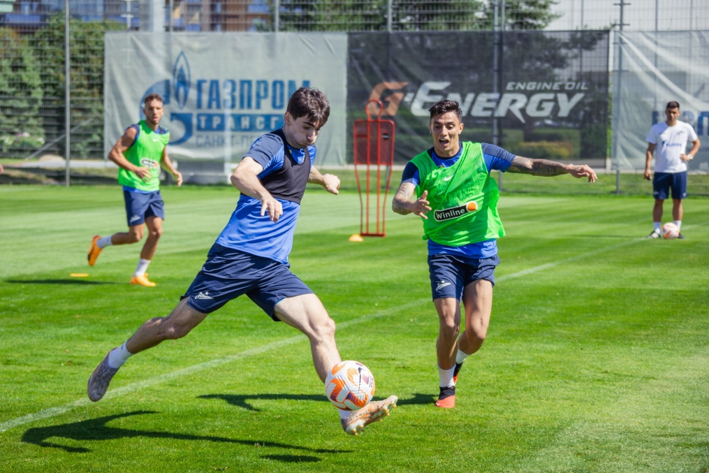 Летние «Газпром» — тренировочные сборы: 28 июня, утренняя тренировка.