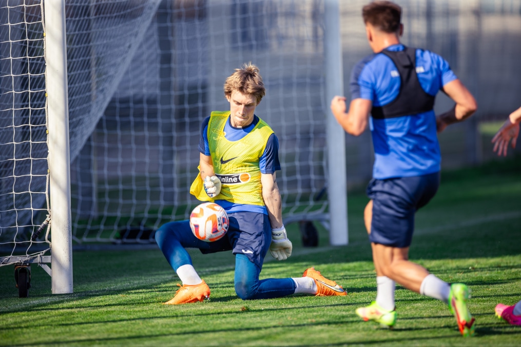 Летние «Газпром» — тренировочные сборы: 28 июня, вечерняя тренировка.