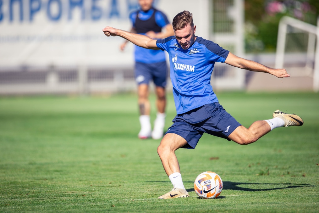 Летние «Газпром» — тренировочные сборы: 28 июня, вечерняя тренировка.