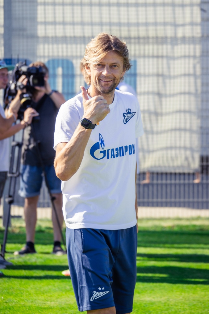 Летние «Газпром» — тренировочные сборы: 28 июня, вечерняя тренировка.