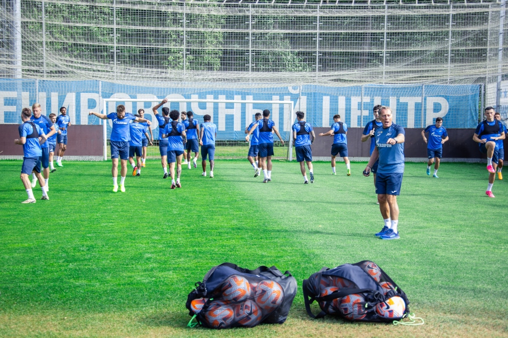 Летние «Газпром» — тренировочные сборы: 29 июня, вечерняя тренировка.