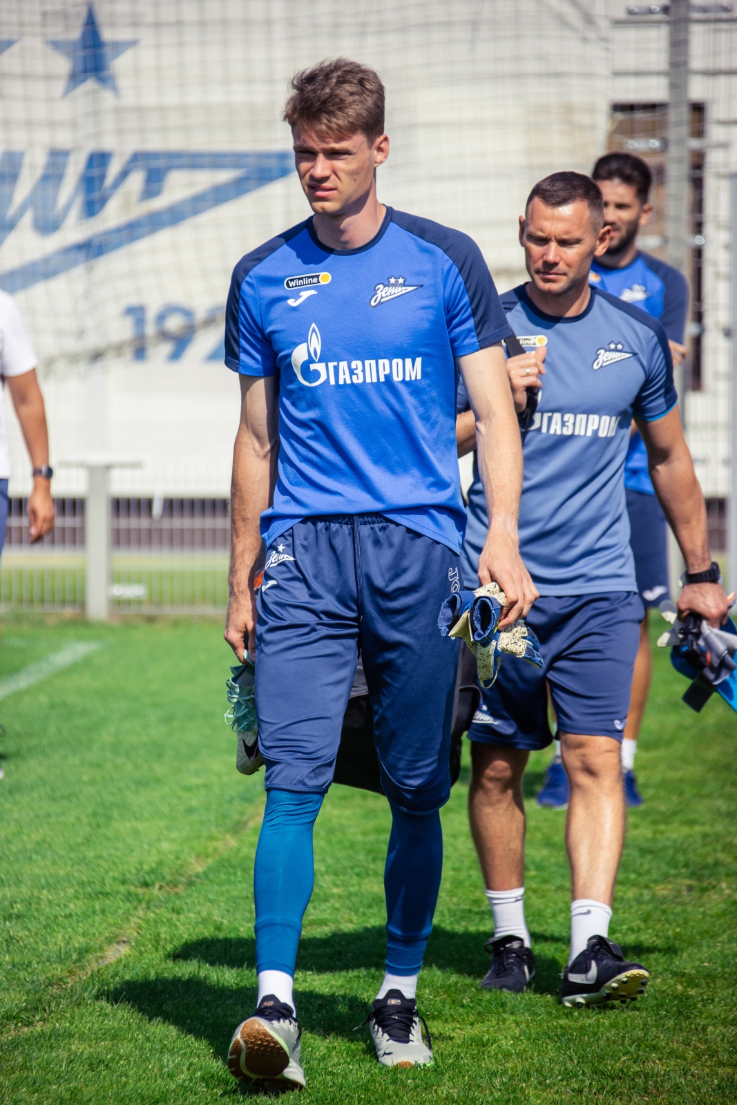 Летние «Газпром» — тренировочные сборы: 1 июля, утренняя тренировка.