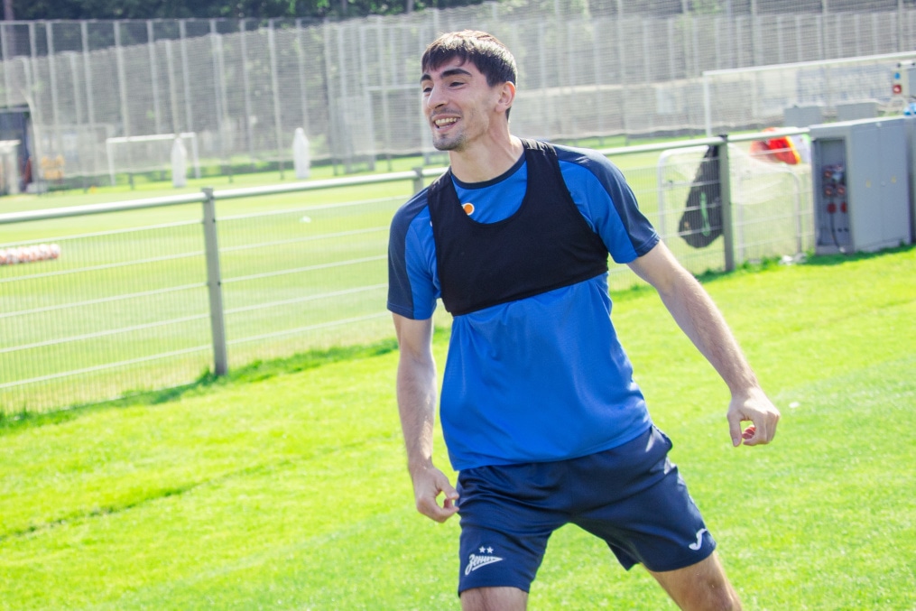 Летние «Газпром» — тренировочные сборы: 1 июля, утренняя тренировка.