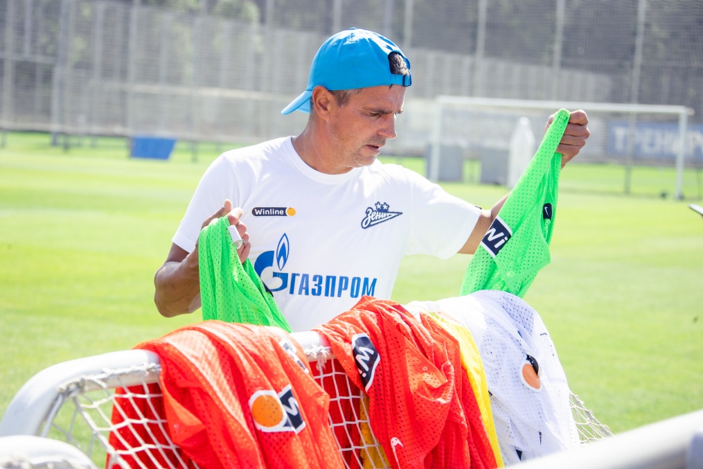 Летние «Газпром» — тренировочные сборы: 1 июля, утренняя тренировка.