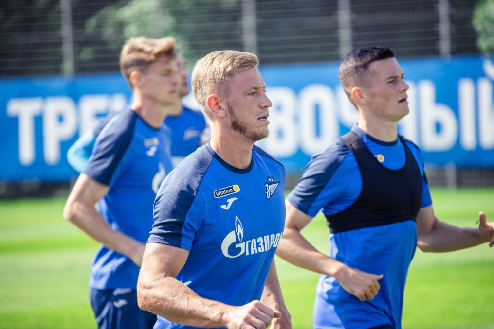 Летние «Газпром» — тренировочные сборы: 1 июля, утренняя тренировка.
