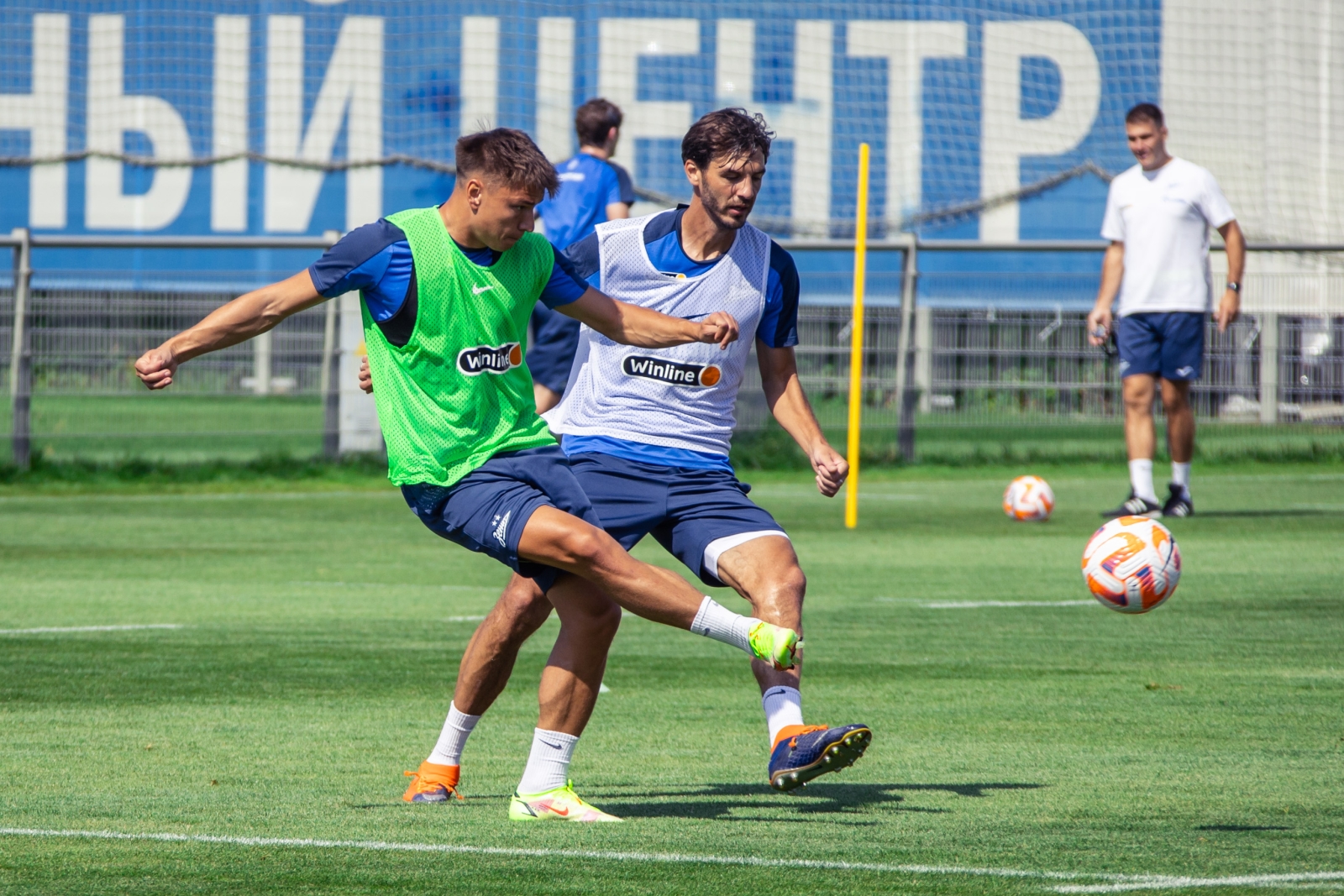 Летние «Газпром» — тренировочные сборы: 1 июля, утренняя тренировка.