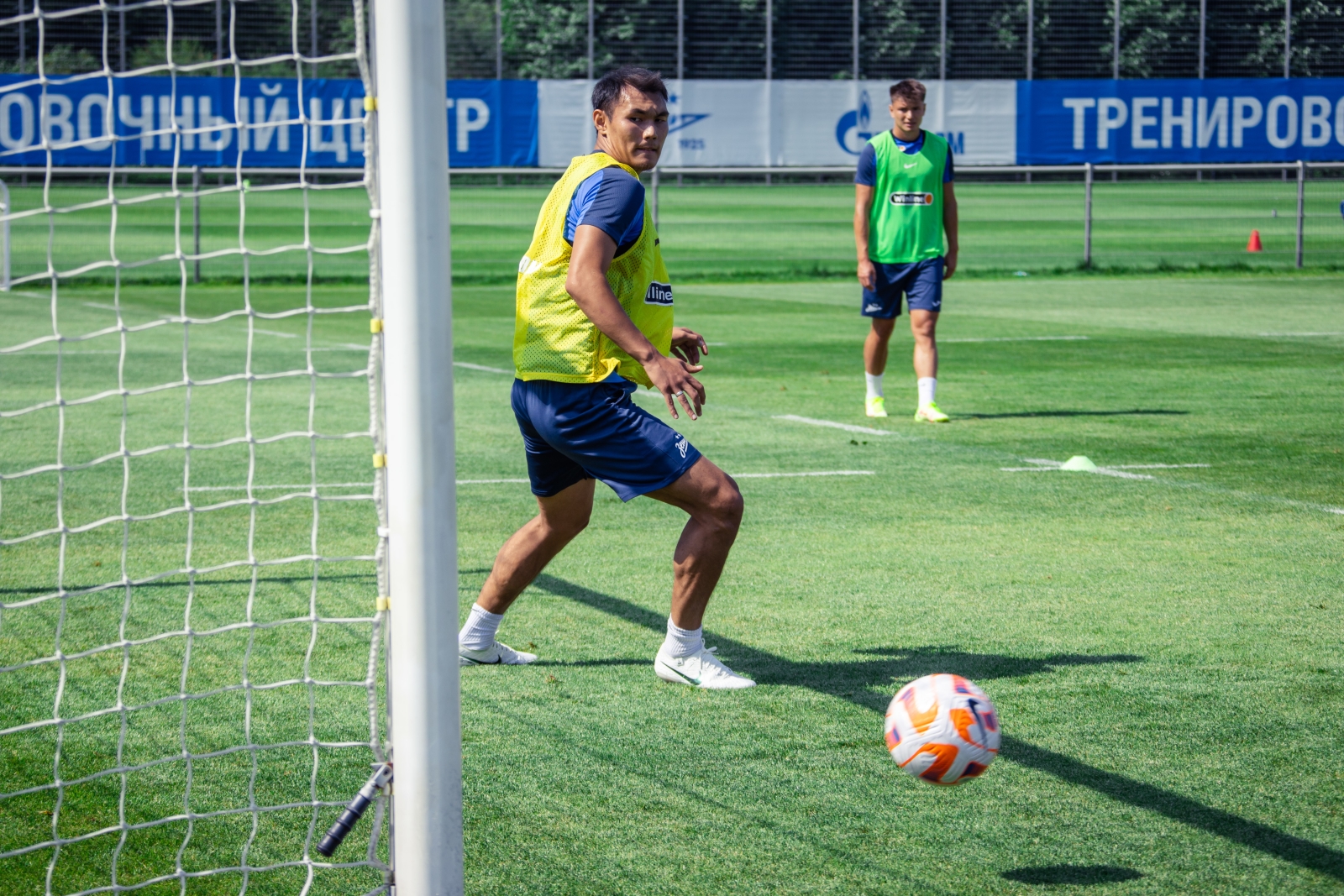 Летние «Газпром» — тренировочные сборы: 1 июля, утренняя тренировка.