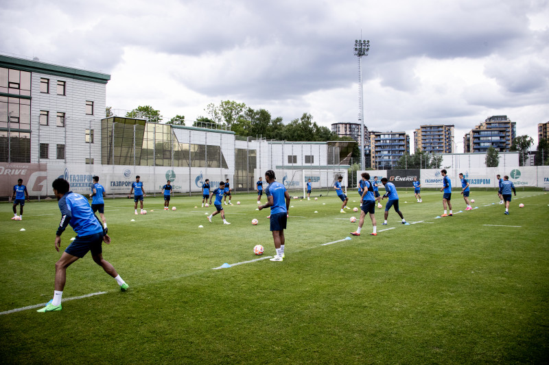 Летние «Газпром» — тренировочные сборы: 4 июля, вечерняя тренировка