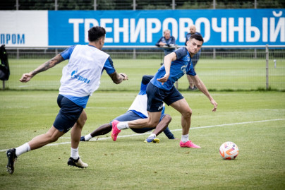 Летние «Газпром» — тренировочные сборы: 4 июля, вечерняя тренировка