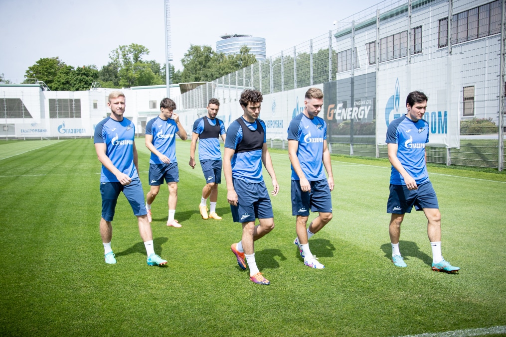 Открытая тренировка «Зенита» перед матчем  с «Краснодаром»