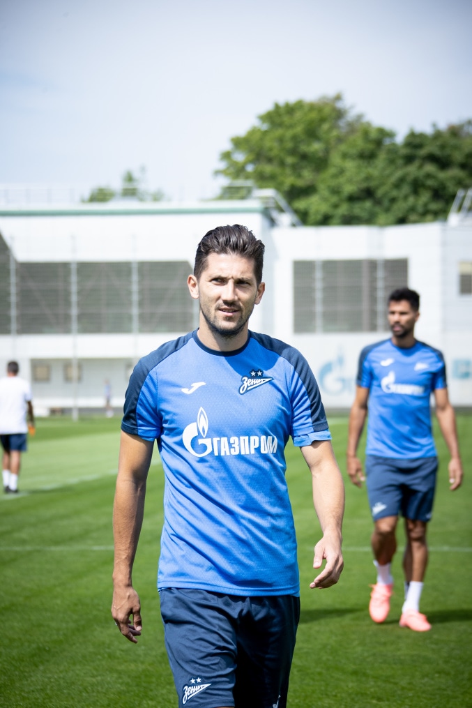 Открытая тренировка «Зенита» перед матчем  с «Краснодаром»