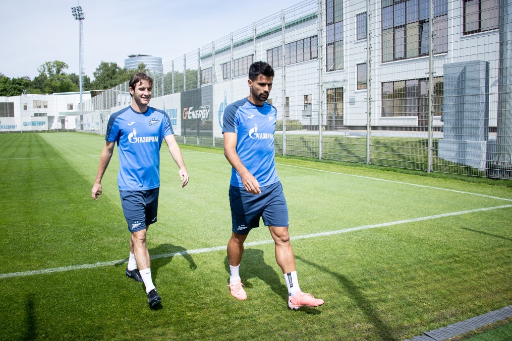 Открытая тренировка «Зенита» перед матчем  с «Краснодаром»