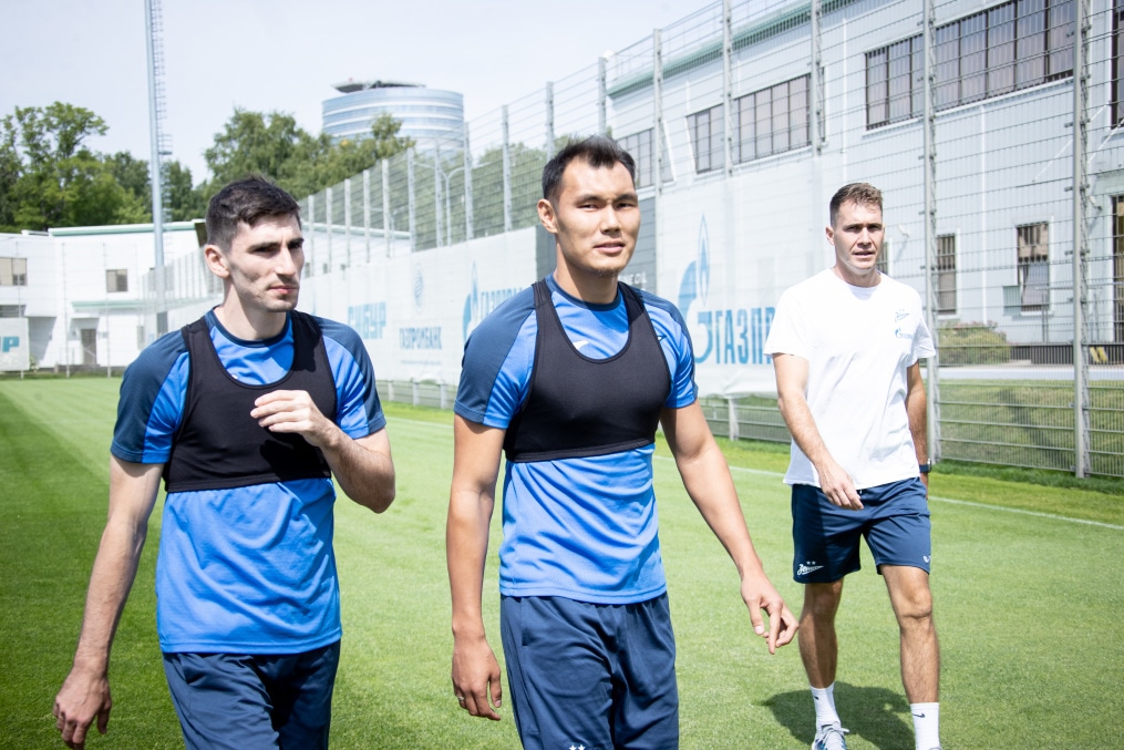 Открытая тренировка «Зенита» перед матчем  с «Краснодаром»