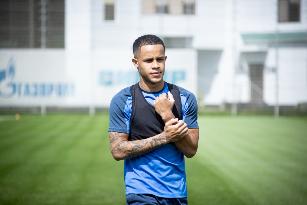 Открытая тренировка «Зенита» перед матчем  с «Краснодаром»