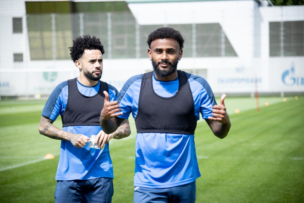 Открытая тренировка «Зенита» перед матчем  с «Краснодаром»