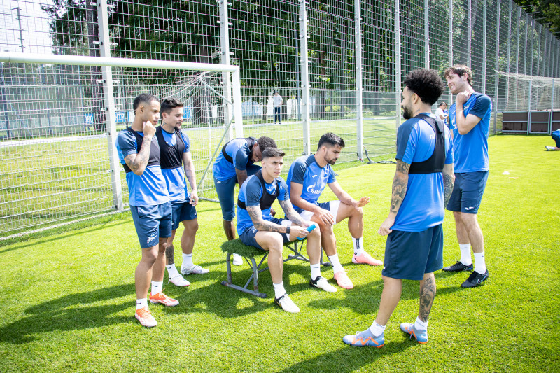 Открытая тренировка «Зенита» перед матчем  с «Краснодаром»