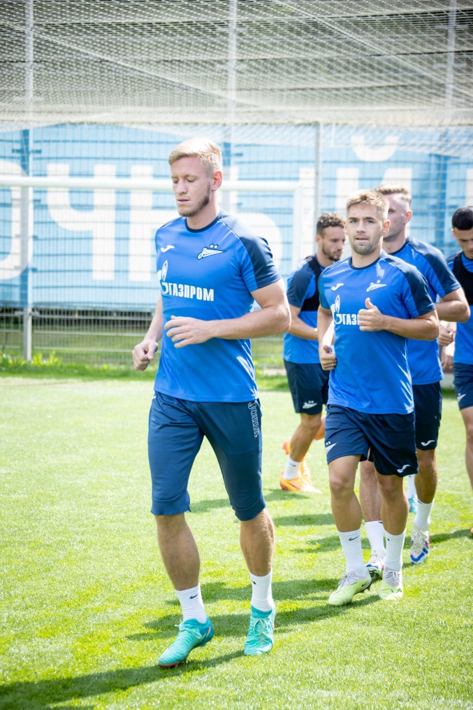 Открытая тренировка «Зенита» перед матчем  с «Краснодаром»