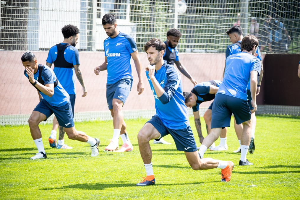 Открытая тренировка «Зенита» перед матчем  с «Краснодаром»