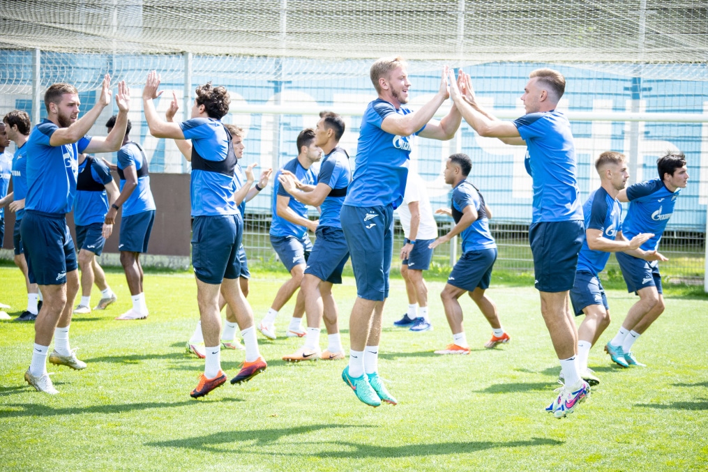 Открытая тренировка «Зенита» перед матчем  с «Краснодаром»