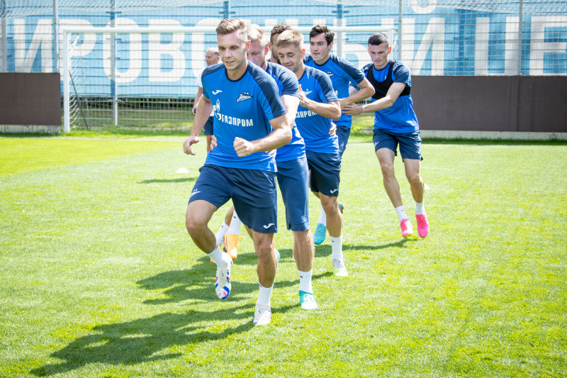 Открытая тренировка «Зенита» перед матчем  с «Краснодаром»