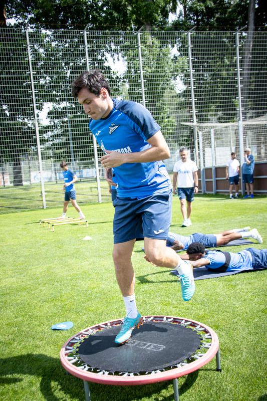 Открытая тренировка «Зенита» перед матчем  с «Краснодаром»