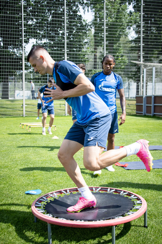 Открытая тренировка «Зенита» перед матчем  с «Краснодаром»