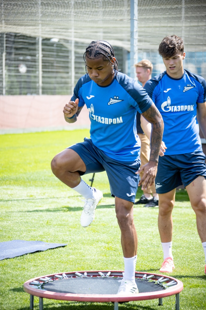 Открытая тренировка «Зенита» перед матчем  с «Краснодаром»