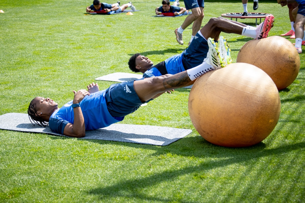 Открытая тренировка «Зенита» перед матчем  с «Краснодаром»