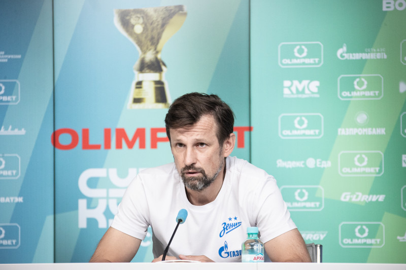 Пресс-конференция ФК «Зенит» перед матчем OLIMPBET Суперкубок России «Зенит» — «Краснодар»