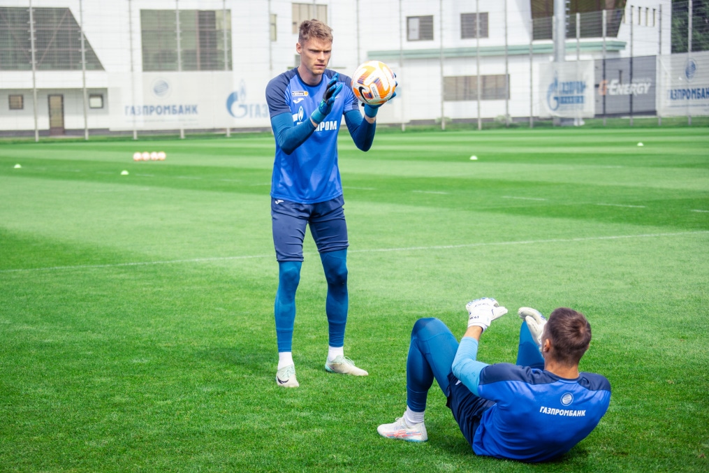Открытая тренировка «Зенита» перед матчем с «Крыльями Советов»