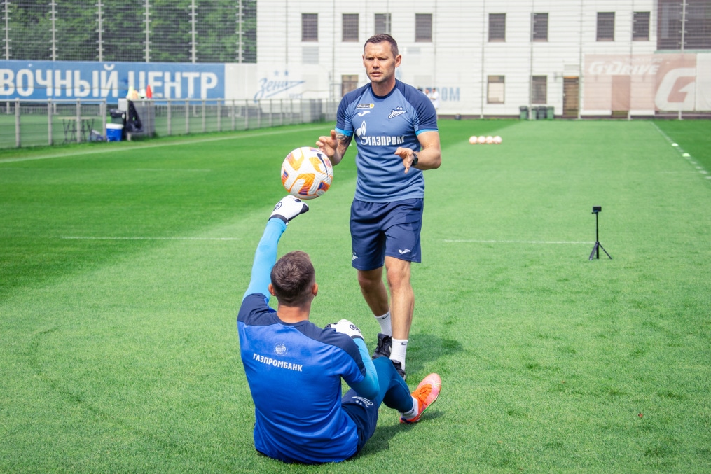 Открытая тренировка «Зенита» перед матчем с «Крыльями Советов»