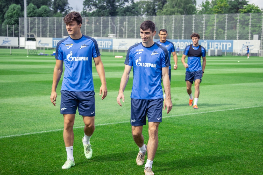 Открытая тренировка «Зенита» перед матчем с «Крыльями Советов»