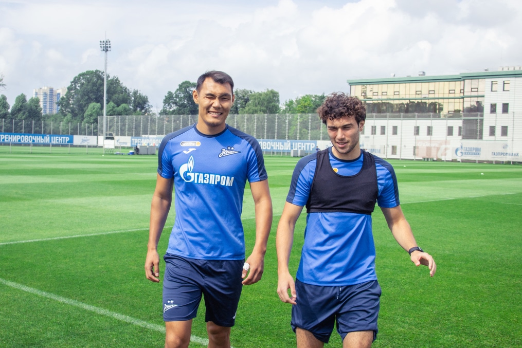 Открытая тренировка «Зенита» перед матчем с «Крыльями Советов»