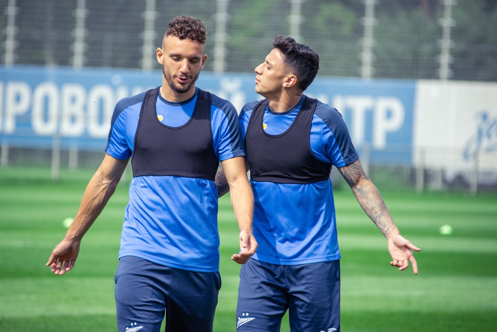 Открытая тренировка «Зенита» перед матчем с «Крыльями Советов»