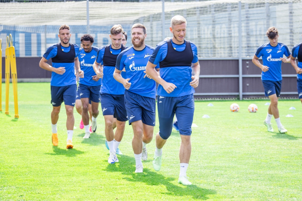 Открытая тренировка «Зенита» перед матчем с «Крыльями Советов»