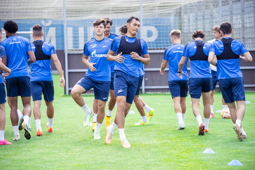 Открытая тренировка «Зенита» перед матчем с «Крыльями Советов»