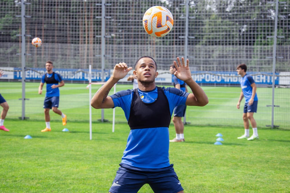 Открытая тренировка «Зенита» перед матчем с «Крыльями Советов»