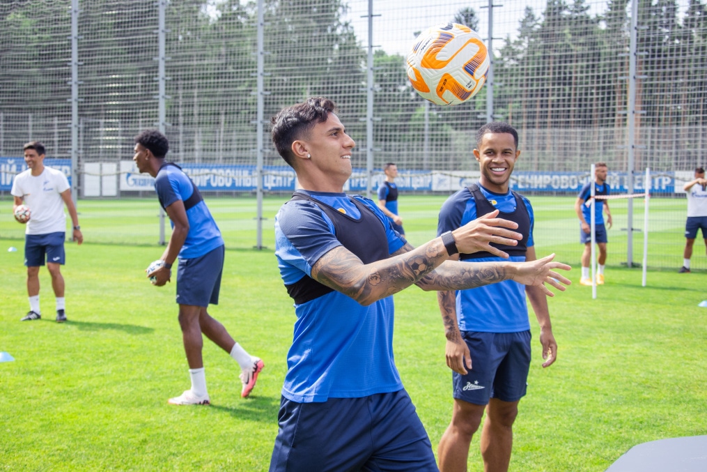 Открытая тренировка «Зенита» перед матчем с «Крыльями Советов»