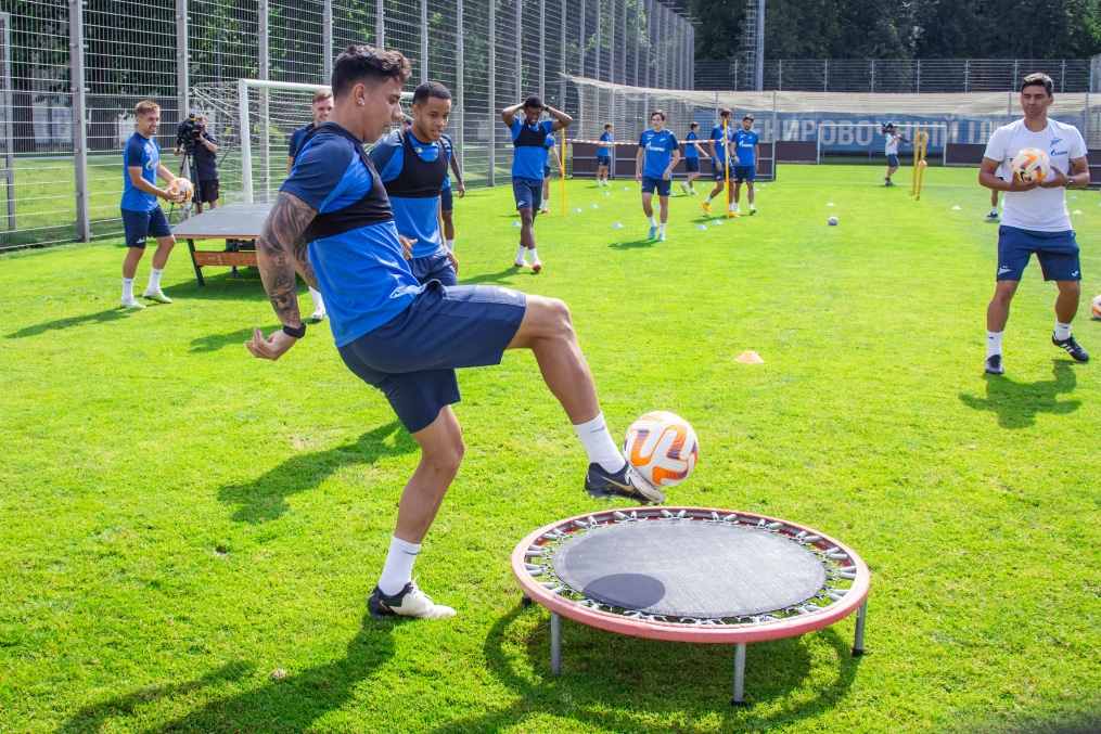 Открытая тренировка «Зенита» перед матчем с «Крыльями Советов»