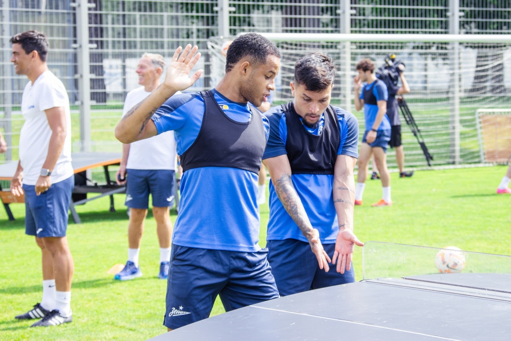 Открытая тренировка «Зенита» перед матчем с «Крыльями Советов»