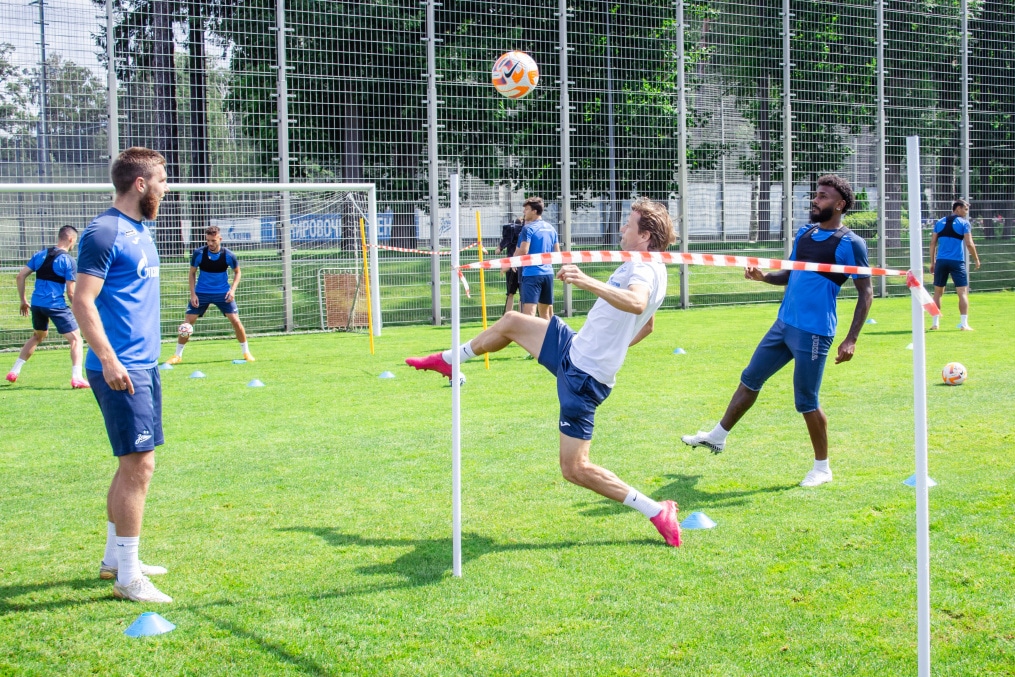 Открытая тренировка «Зенита» перед матчем с «Крыльями Советов»