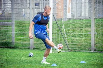 Open training «Zenit» before the match with the «Wings of the Soviets'