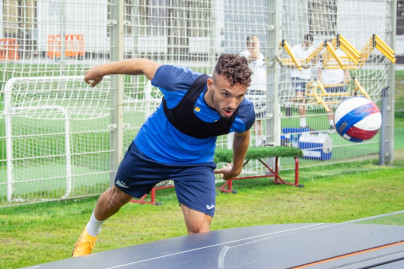Open training «Zenit» before the match with the «Wings of the Soviets'