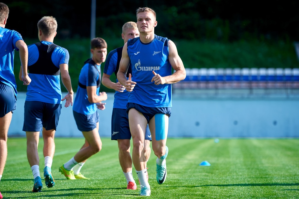 Летние учебно-тренировочные сборы «Зенита»-2 в Железноводске: 18 июля, вечерняя тренировка