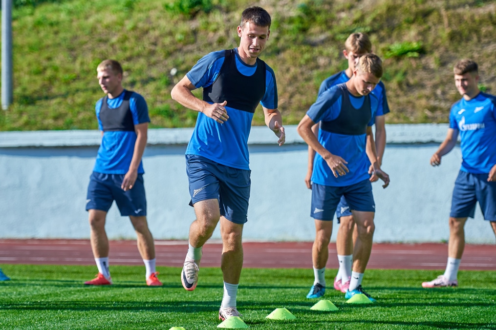 Летние учебно-тренировочные сборы «Зенита»-2 в Железноводске: 18 июля, вечерняя тренировка