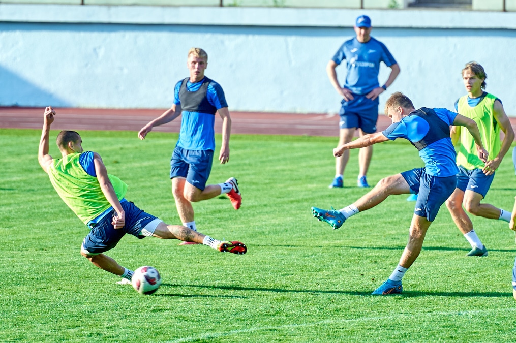 Летние учебно-тренировочные сборы «Зенита»-2 в Железноводске: 18 июля, вечерняя тренировка