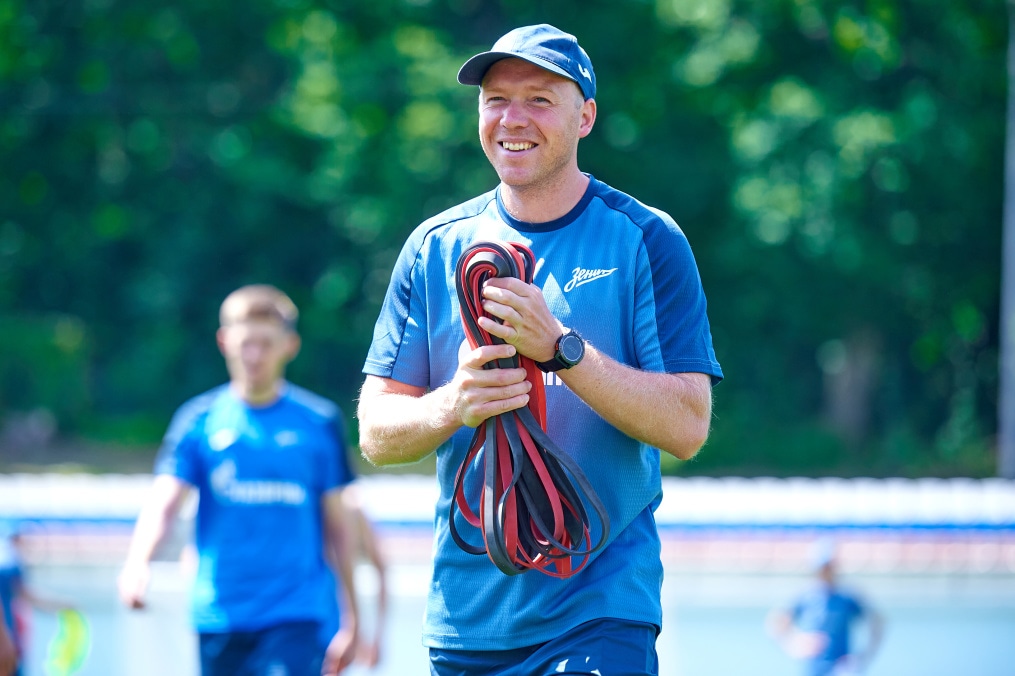 Летние учебно-тренировочные сборы «Зенита»-2 в Железноводске: 19 июля, утренняя тренировка