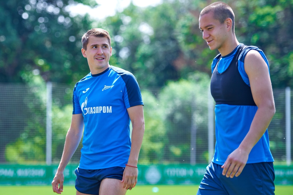 Летние учебно-тренировочные сборы «Зенита»-2 в Железноводске: 19 июля, утренняя тренировка